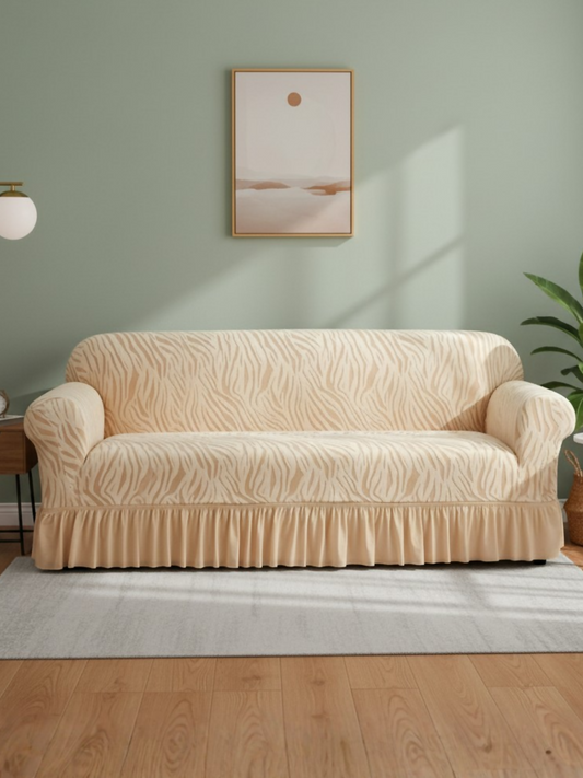 Elegant Bedding Polyester Zebra Style Sofa Cover