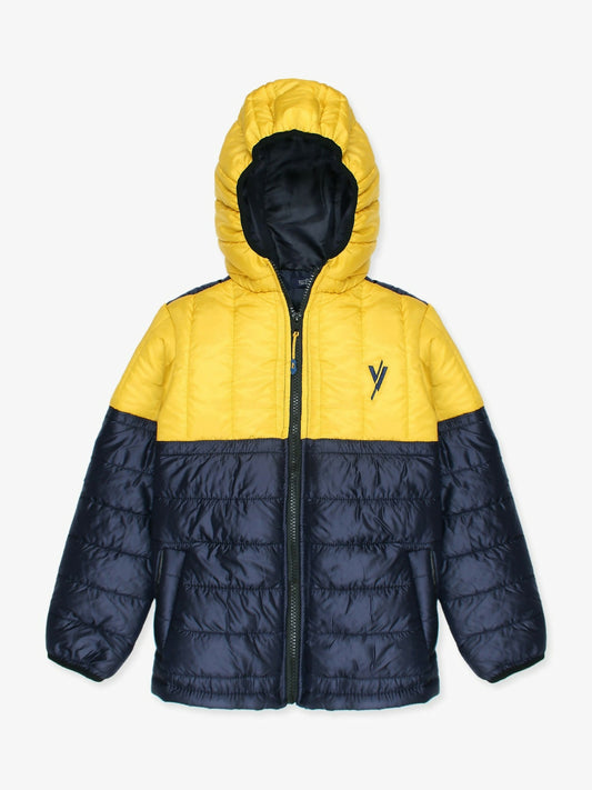 Velvour Full Sleeves Hooded Puffer Jacket-VJ010-A