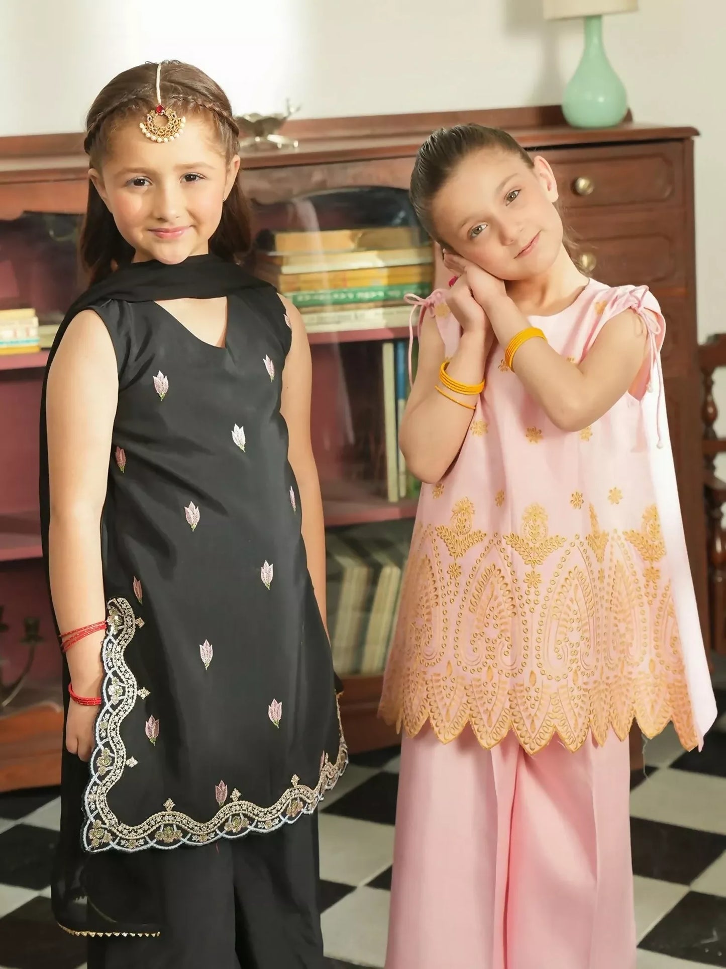 Panache Apparel Noore Eid Edit Cotton Embroidered Stitched Suit-Laadli