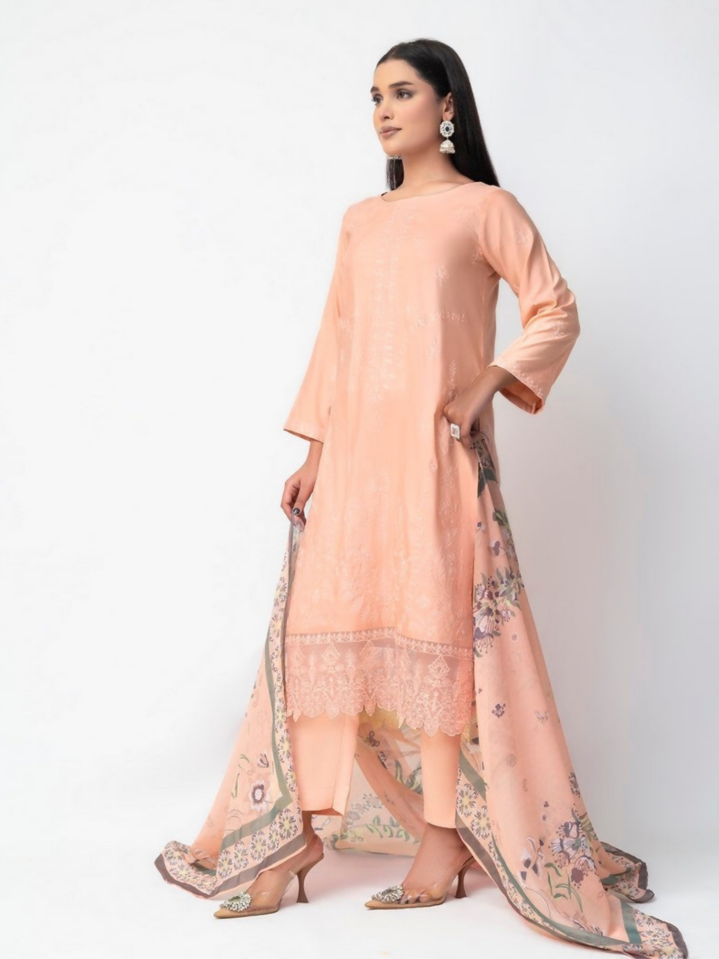 Imran Aftab Isla Winter Khaddar Embroidered Unstitched 3-Piece Suit-IAKC-UF-19