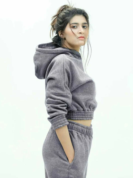 Jupiter Plain Voir Co-Ord Set-14195