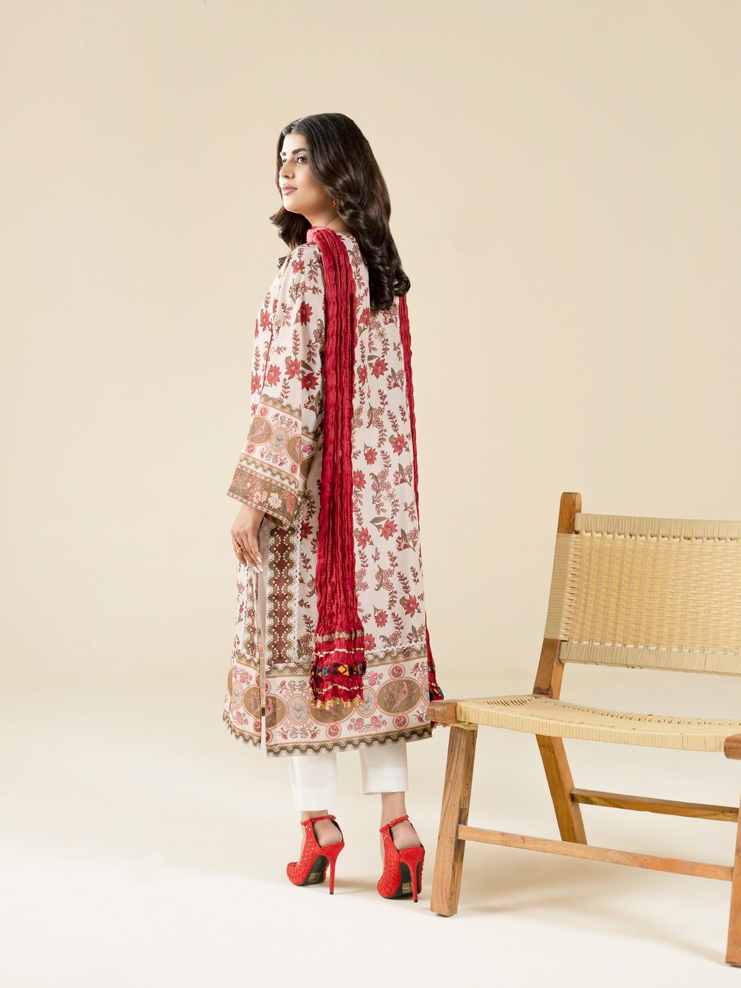 Rabazka Blended Lawn Printed Stitched Shirt-WRTW-PLW-S26-1PC-02