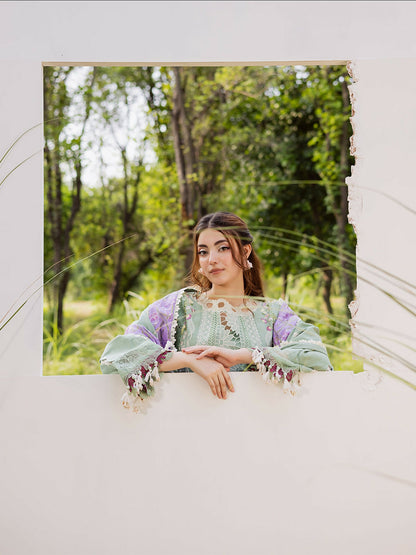 Parishay Winterwood Tales Khaddar Embroidered Unstitched 3-Piece Suit- WW - 09