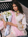Mahnur Broadway Luxury Lawn Embroidered Unstitched 3-Piece Suit-Cherry Blossom