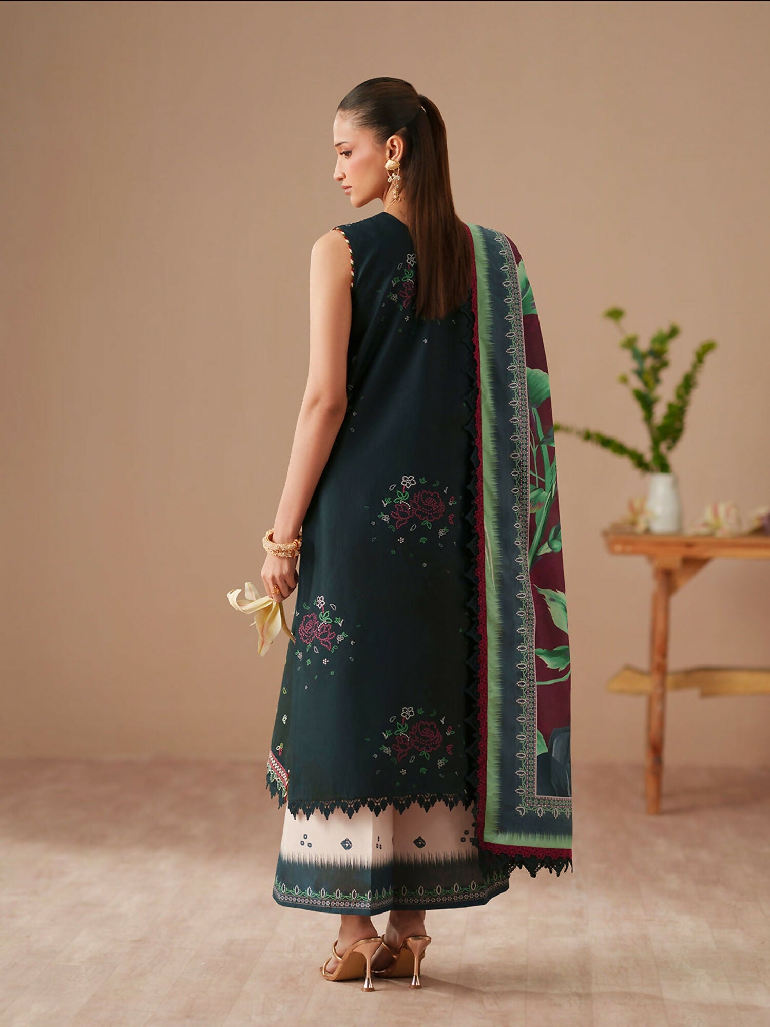 Binilyas Jojo Summer'26 Lawn Embroidered Unstitched 3-Piece Suit-81A