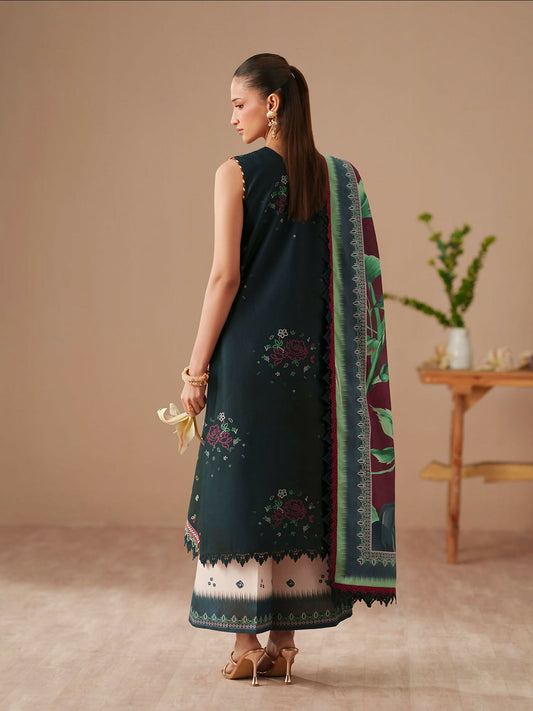 Binilyas Jojo Summer'26 Lawn Embroidered Unstitched 3-Piece Suit-81A