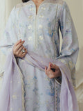 Afrozeh Day Break'26 Lawn Embroidered Unstitched 3-Piece Suit-DoveMist