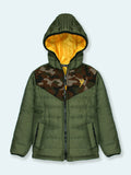 Velvour Full Sleeves Hooded Puffer Jacket-VJ18