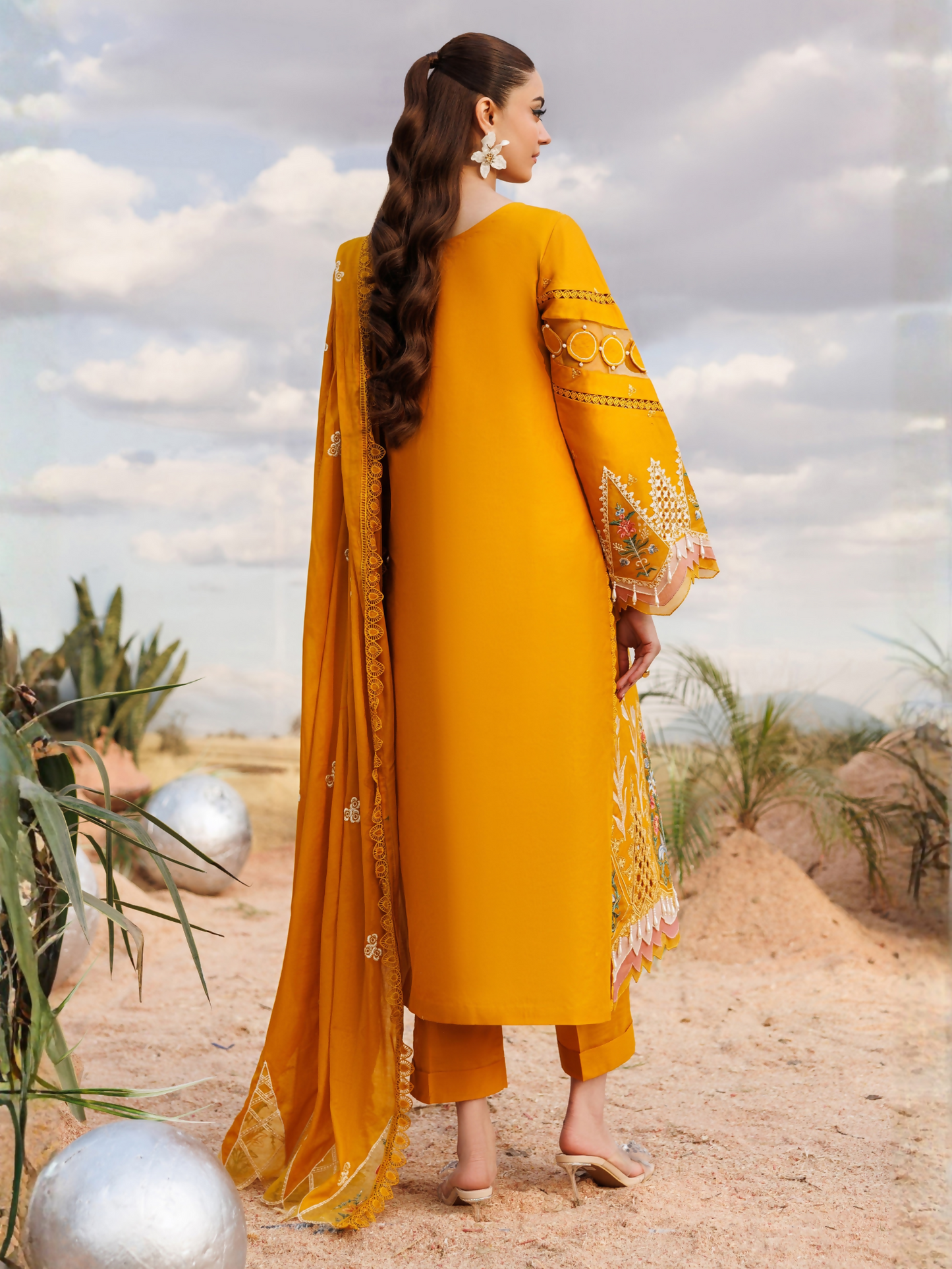 Parishay Shangrila Lawn Vol 2 Embroidered Unstitched 3-Piece Suit-ANG-02