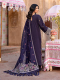 Mahnur Husn e Jahan Luxury Lawn Embroidered Stitched 3-Piece Suit-Serina