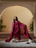 Binilyas Mashriq Luxury Lawn'26 Embroidered Unstitched 3-Piece Suit-D-113-B