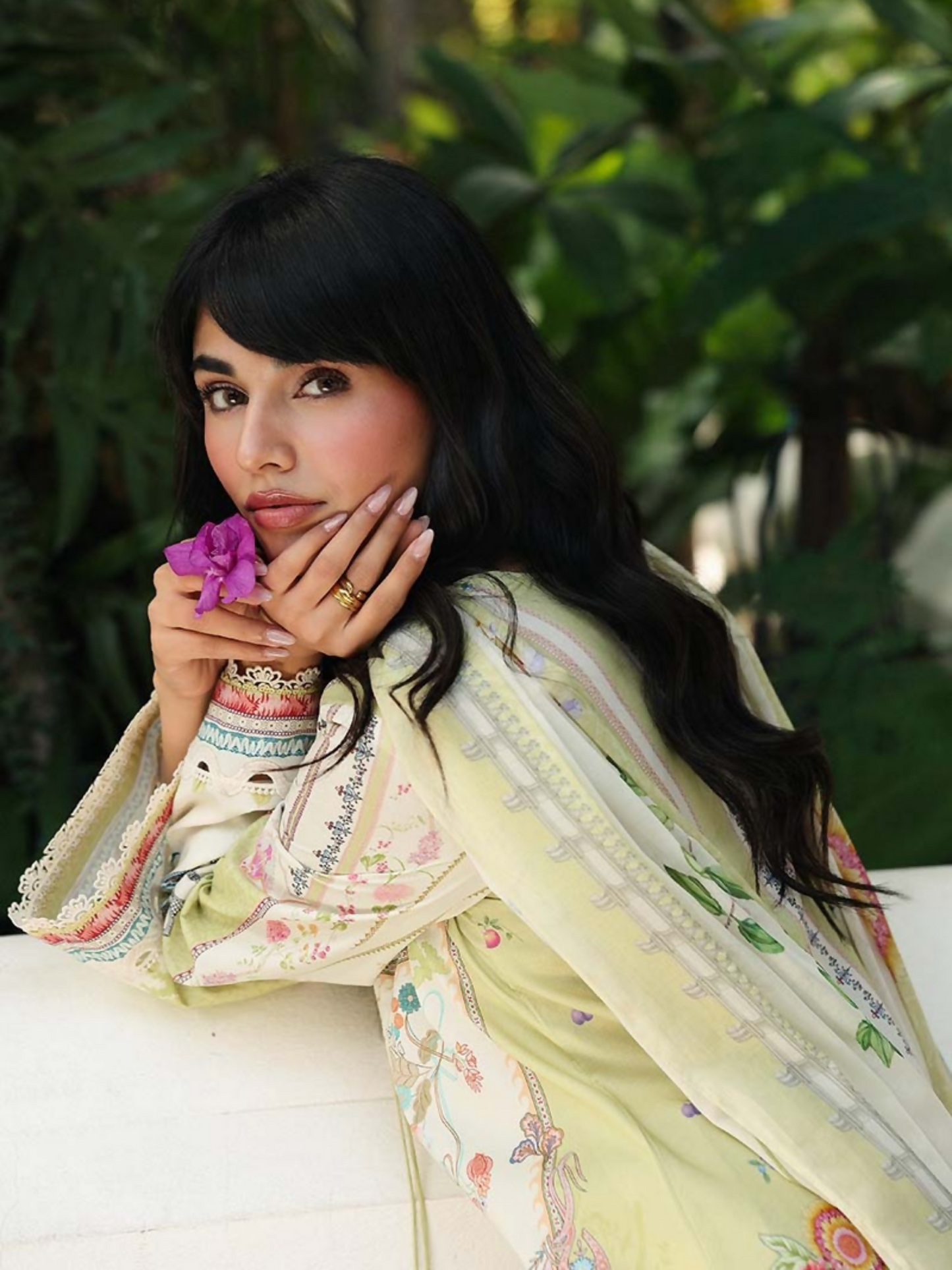 Qalamkar Qprints Lawn'26 Embroidered Unstitched 3-Piece Suit-AX-06-(B)-Vaila