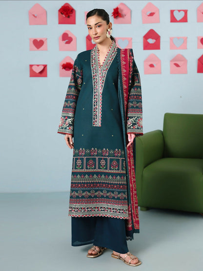 Mahnur Anaya Vol.2 Lawn Embroidered Stitched 3-Piece Suit-AN-2-09