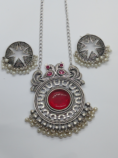 H&A Jewellery Oxidized Handmade Brass Mala