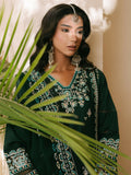 Mahnur Shanaya Luxury Lawn Embroidered Unstitched 3-Piece Suit-Siyahgul