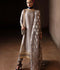 Hussain Rehar Luxury Pret Eid'24 Raw Silk Embellished Stitched 3-Piece Suit-Mist