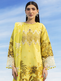 Parishay Ivy Bloom'26 Lawn Embroidered Unstitched 3-Piece Suit-IB-15