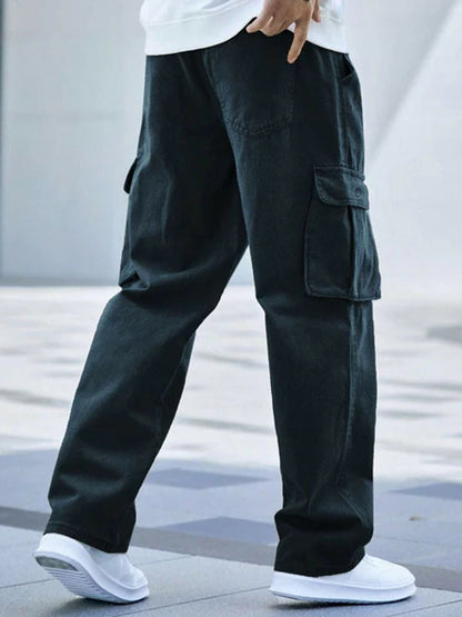Jupiter Plain French Twill Cotton Cargo Trouser-14501
