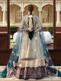 Parishay Jahanara Chiffon Embroidered Stitched 3-Piece Suit-JRA-10
