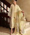 Hussain Rehar The Scent Luxury Pret SS'25 Raw Silk Embellished 3-Piece Suit-Ciel
