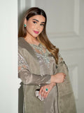Allure By IH Luxury Pret Raw Silk Embellished Stitched 3-Piece Suit-Adeen