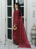 Qalamkar Qline Lawn Drop-1 Embroidered Unstitched 3-Piece Suit-RP-16-Qistah
