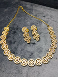 H&A Jewellery One Carat Gold-Plated Real Zircon Set