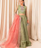 Allure By IH Luxe Formals Organza Embellished Lehenga-Molly