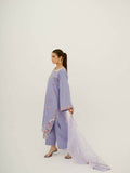 Kachy Dhaagy Lawn Embroidered Stitched 3-Piece Suit-Eilara