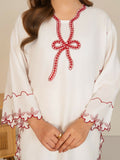 Stylish Collection Whisper Pret Linen Embroidered Stitched 3-Piece Suit-Nayyab