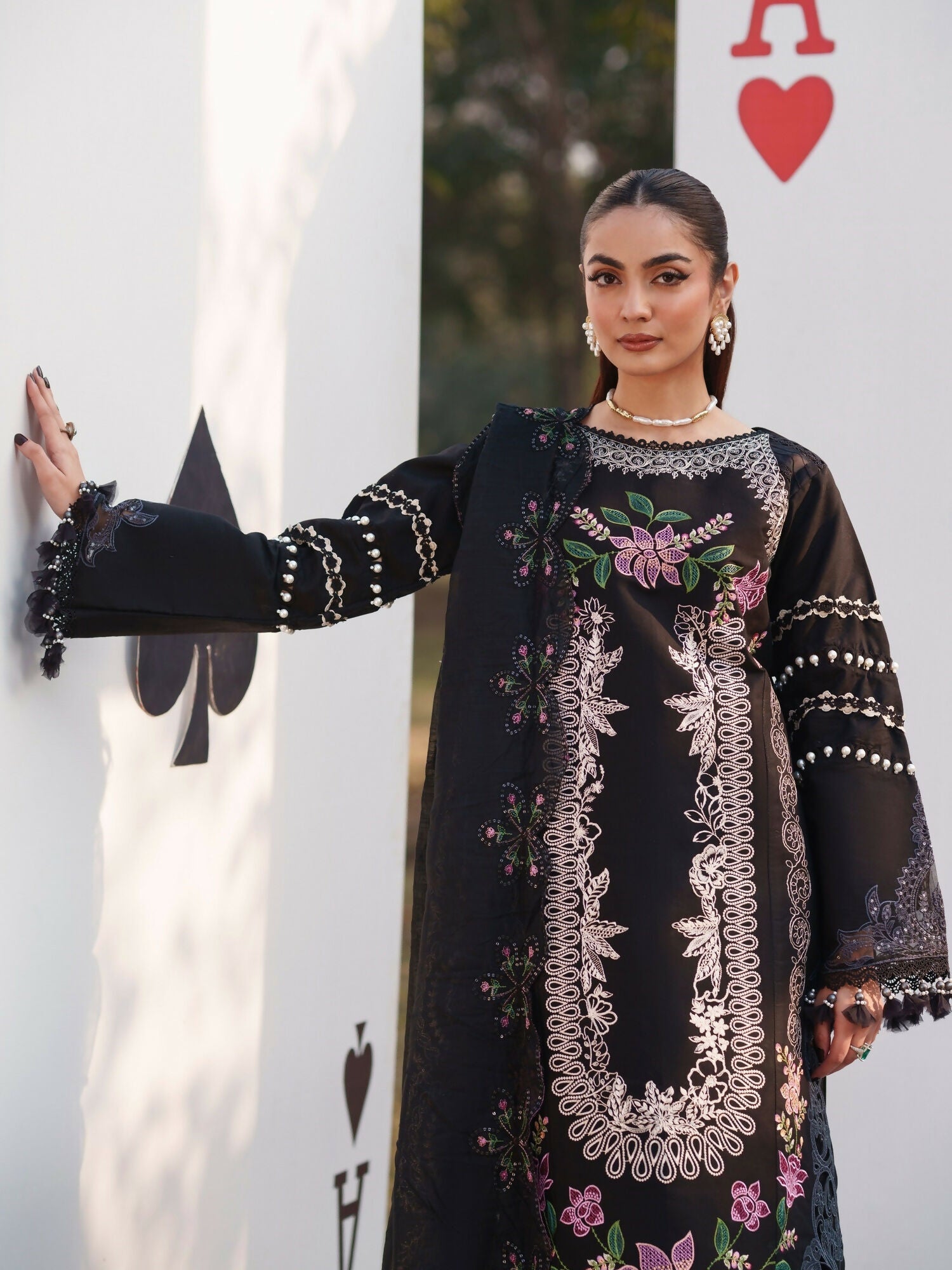 Parishay Summer Queen Lawn Embroidered Unstitched 3-Piece Suit-SQ-05