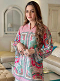 MH Cloth House Poly Lawn Printed Co-Ord Set-Gulnar