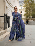 Sobia Nazir Summer Vital Satin Embroidered Unstitched 3-Piece Suit-ST24-04