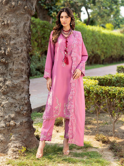 Panache Apparel Rang-e-Bahar Lawn Embroidered Stitched Suit-Suroor