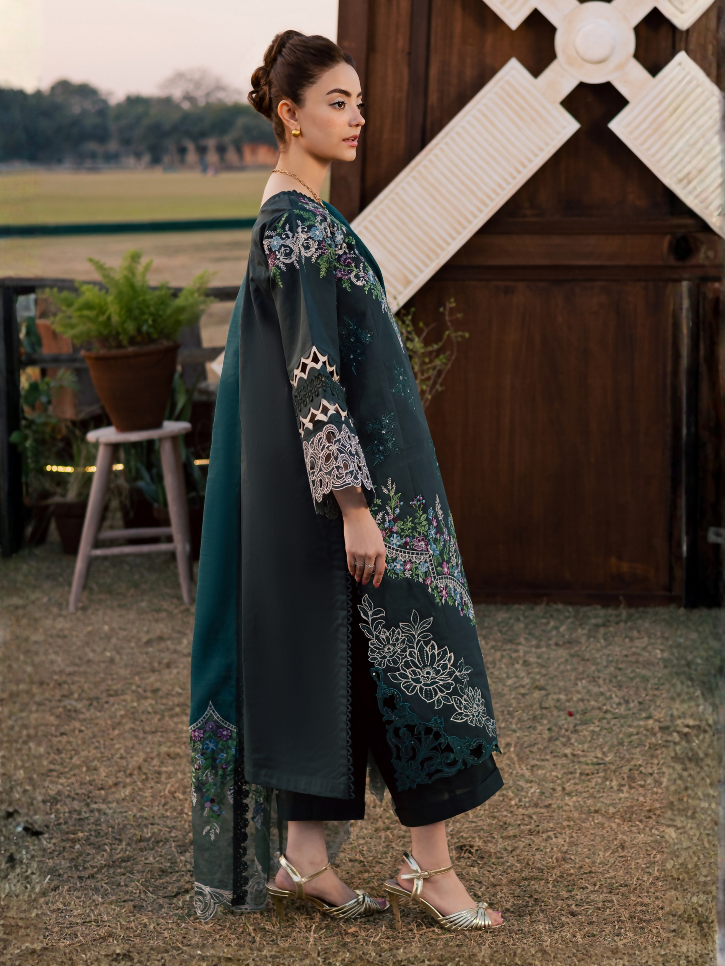 Parishay Summer Queen Vol 2 Lawn Embroidered Unstitched 3-Piece Suit-SQU-16