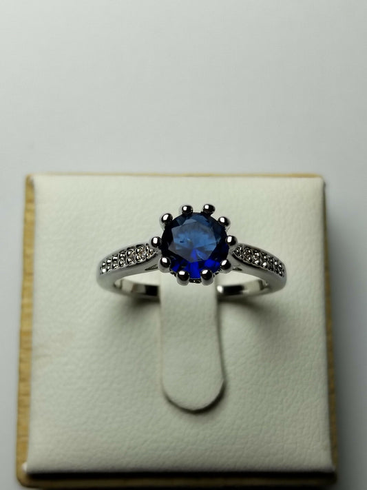 H&A Jewellery Silver Rhodium Plated Ring