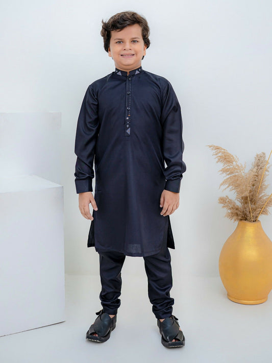 Wearmani Wash & Wear Stitched Kurta Pajama-MKP-092