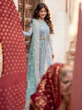 Binilyas Sona Gachi Formals Organza Embroidered Unstitched 3-Piece Suit-D-602