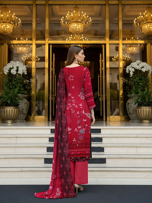 Grace & Style Dhanak Embroidered Unstitched 3-Piece Suit-01