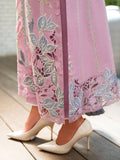 Mushq A Moi Luxury Lawn Embroidered Unstitched 3-Piece Suit-Endless Love