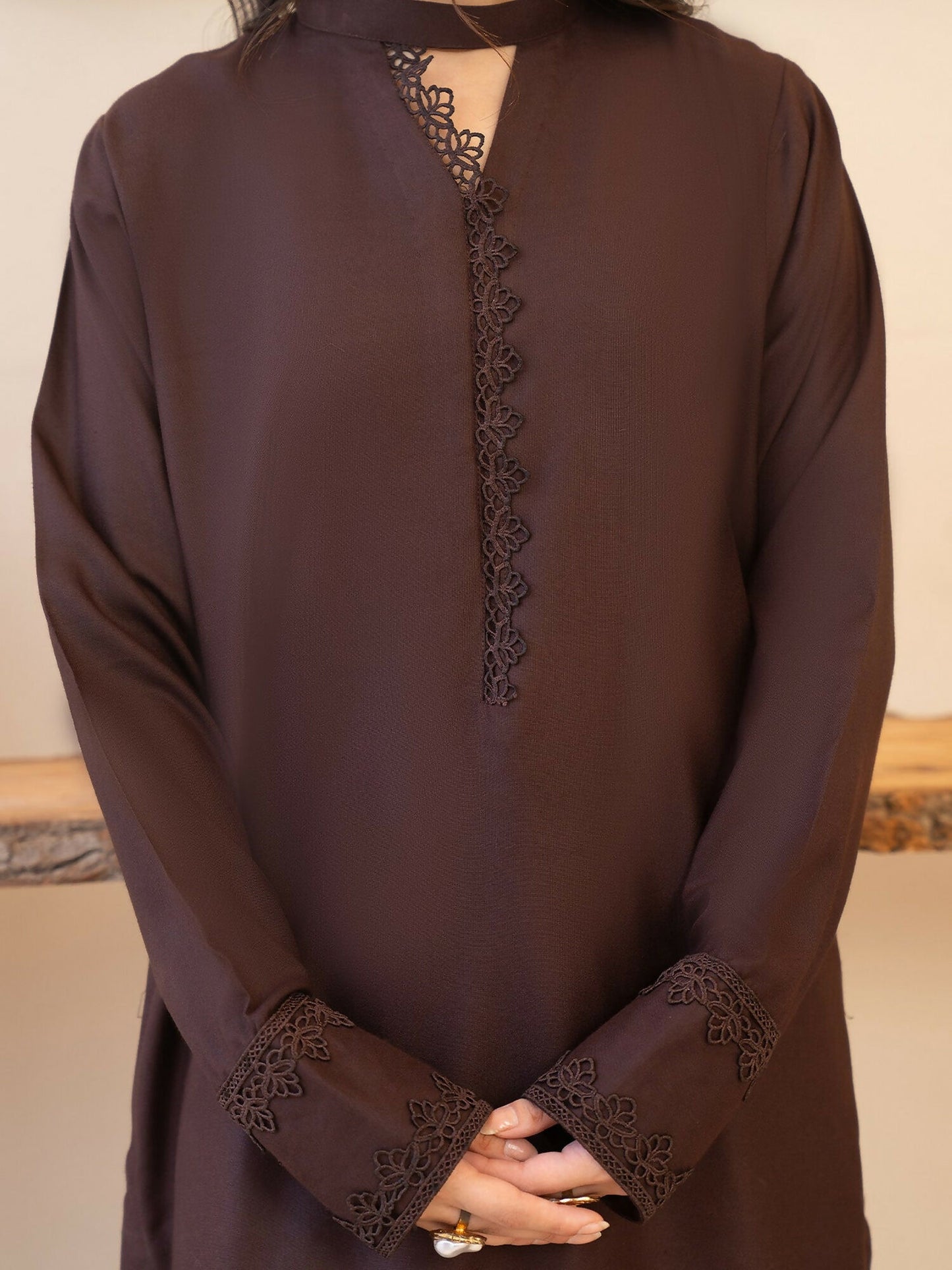 Mannat Clothing Winter Basics '25 Woolina Warm Stitched 2-Piece Suit-Lume