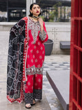 Mahnur Broadway Luxury Lawn Embroidered Unstitched 3-Piece Suit-Azelea