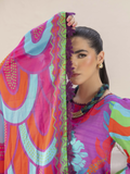 Naqsh Summer Glow 2 Luxury Lawn Digital Printed Unstitched 3-Piece Suit-Purplish Pink-00128
