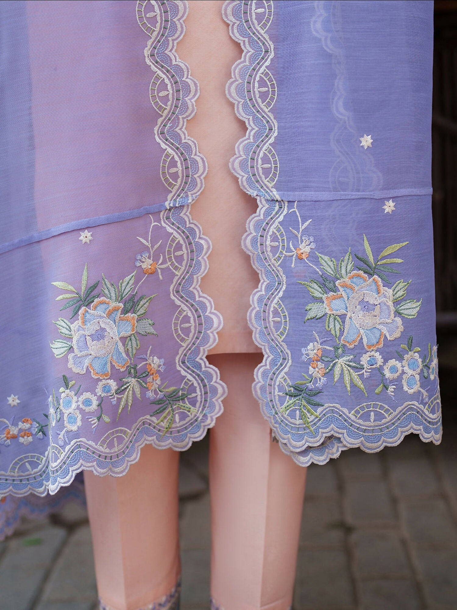 Binilyas Suroor Eid Pret'26 Lawn Embroidered Stitched 3-Piece Suit-241-A