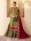 Binilyas Mehroze Luxury Lawn Embroidered Unstitched 3-Piece Suit-93 - B