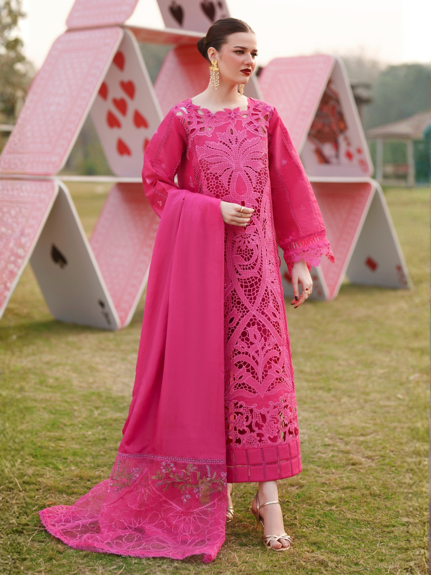 Parishay Summer Queen Lawn Embroidered Unstitched 3-Piece Suit-SQ-06