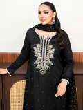 Allure By IH Fashion Calling Raw Silk Embellished Stitched 3-Piece Suit-Moon Stone