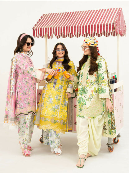 Mahnur Anaya Lawn Vol-1 Embroidered Unstitched 3-Piece Suit-ANA-016
