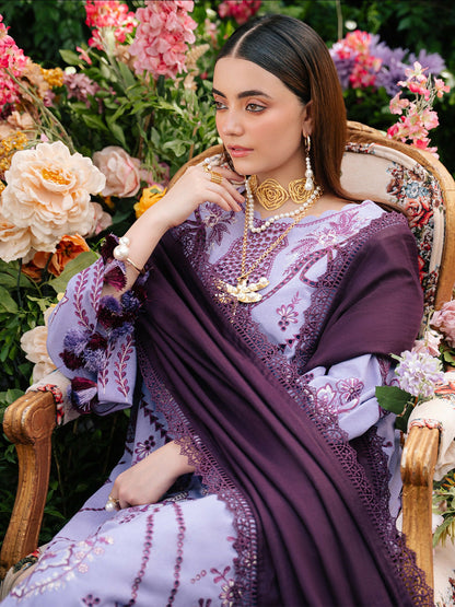 Mahnur Secret Garden Karandi Embroidered Unstitched 3-Piece Suit–SG-003
