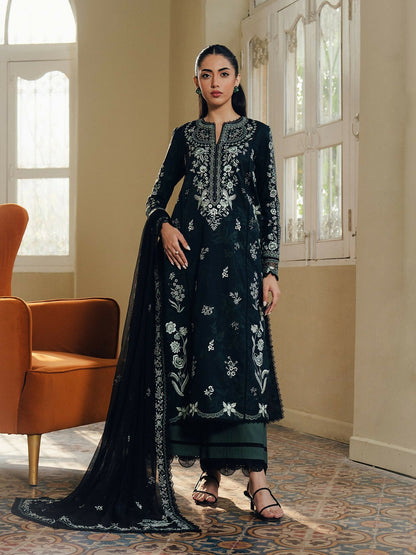 Afrozeh Day Break'26 Lawn Embroidered Unstitched 3-Piece Suit-Cloudveil
